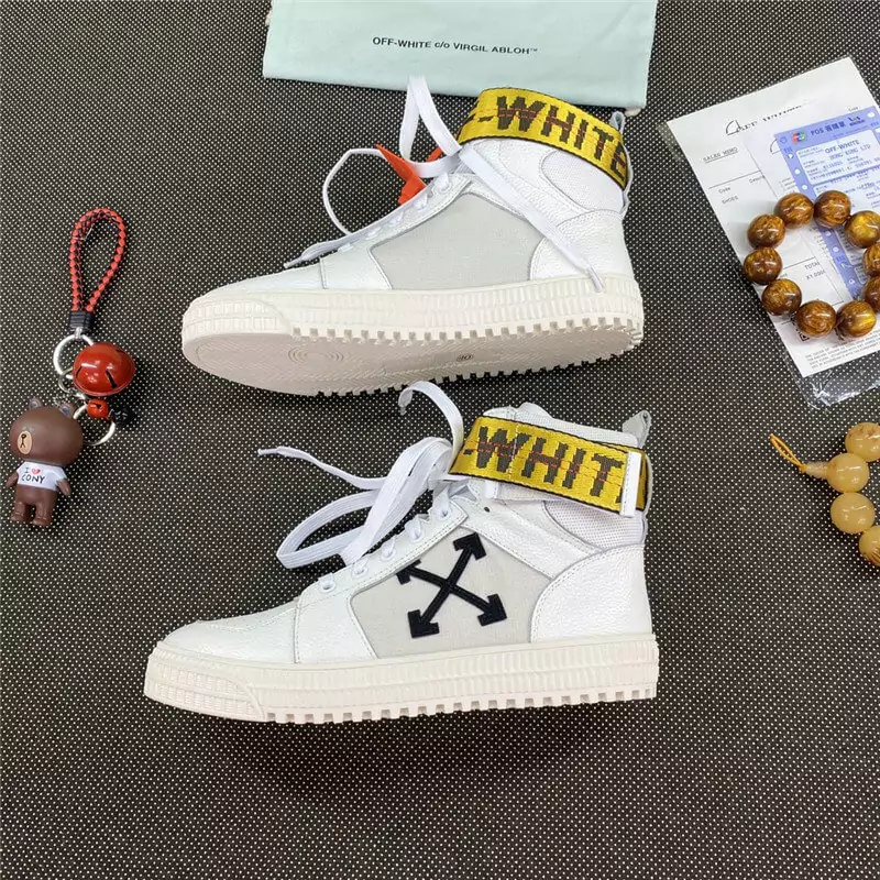 basket off white hi top collab chaussure owhwm785528